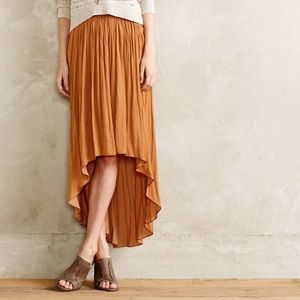 Anthropologie Maya High Low Maxi Skirt XS